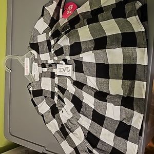 Black baby girl plaid dress